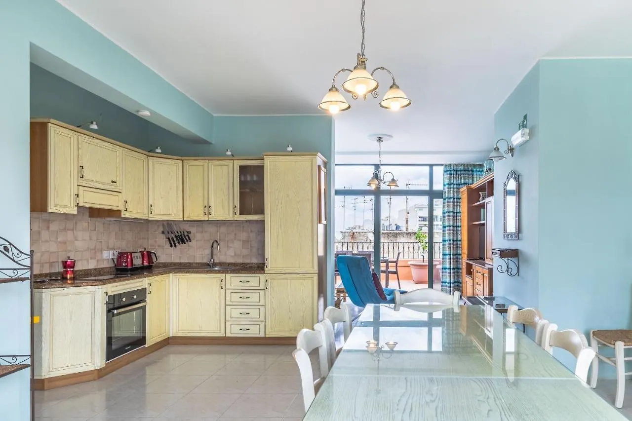 Fantastic 3 Bedroom Duplex Penthouse With Terrace Sliema 0*,  Malta
